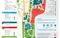 Detroit Zoo Map And Brochure (2025 - 2019) | Themeparkbrochures pertaining to Detroit Zoo Map