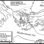 Discover 7 Paul'S 2Nd Missionary Journey And Missionary Ideas Throughout Printable Map Of Paul'S Second Missionary Journey