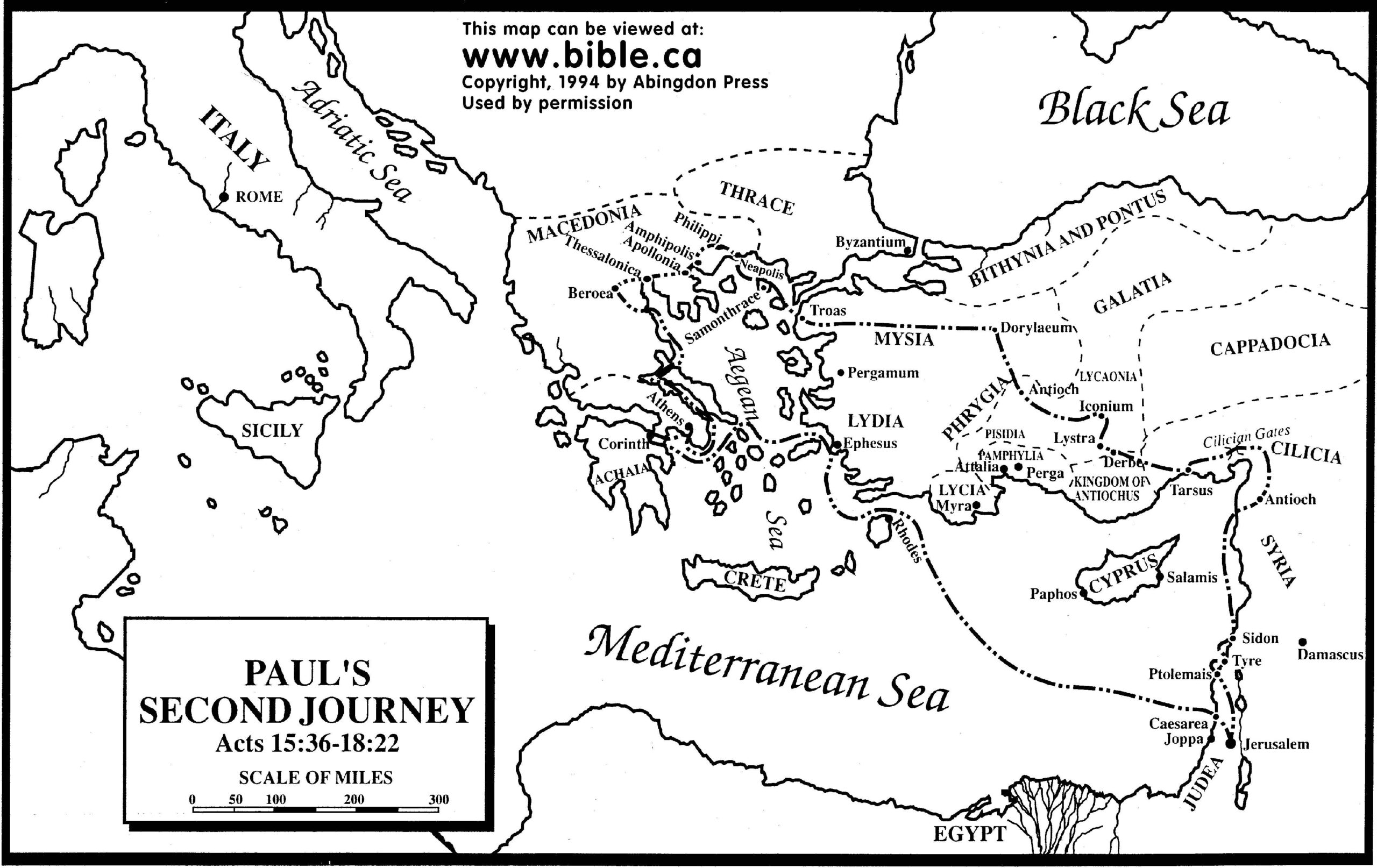 Discover 7 Paul&amp;#039;S 2Nd Missionary Journey And Missionary Ideas throughout Printable Map Of Paul&amp;#039;S Second Missionary Journey