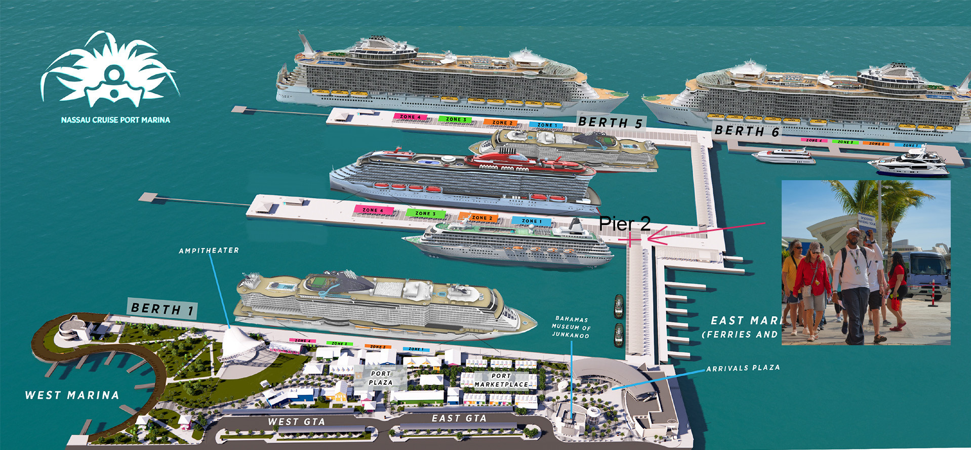 Discover Nassau Land Tours - Faq throughout Map Of Nassau Bahamas Cruise Port Area