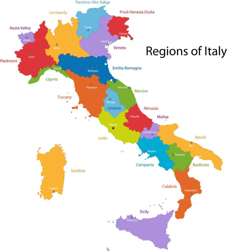Discover The 8 Northern Italy Regions - Discover Northern Italy inside Map Of Cities In Northern Italy
