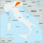 Dolomites | Location, Mountains, Map, & Facts | Britannica In Map Of The Dolomites In Italy