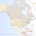 Download Free North America Maps Pertaining To Free Printable Maps Of North America