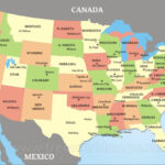Download Free Us Maps With Free Printable Map Of The US With State Names