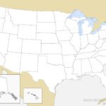 Download Free Us Maps Within Free Printable Blank Map Of USA
