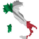 Download Italy, Flag, Map. Royalty Free Stock Illustration Image In Map Of Italy With Flag