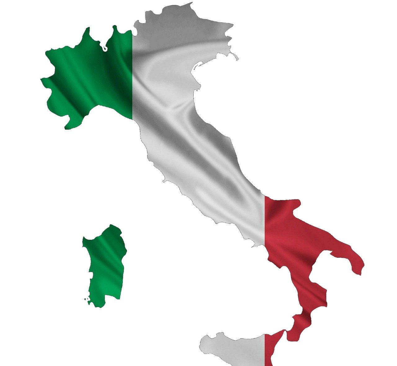 Download Italy, Flag, Map. Royalty-Free Stock Illustration Image in Map Of Italy With Flag