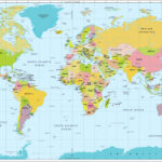 ▷ World Map To Print | High Quality Maps【Free】 Throughout Printable World Map With Country Names