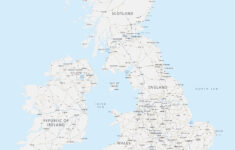 Editable Map Of Britain And Ireland With Cities And Roads - Maproom within Free Printable Map Of England With Towns And Cities