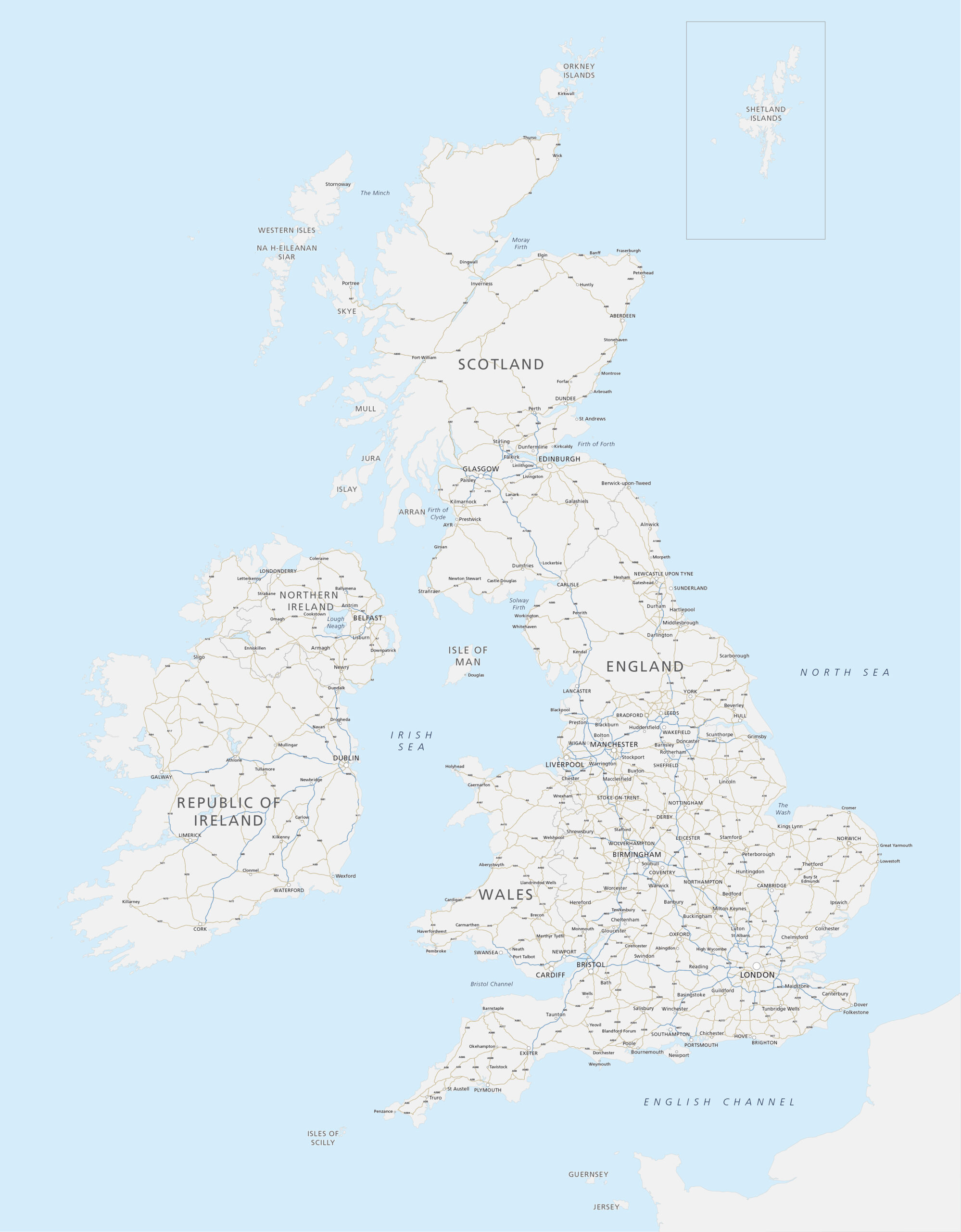 editable map of britain and ireland with cities and roads maproom within free printable map of england with towns and cities scaled Editable Map Of Britain And Ireland With Cities And Roads - Maproom within Free Printable Map Of England With Towns And Cities