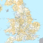 England Road Map   Ontheworldmap Pertaining To Driving Map Of England And Scotland