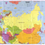 Eurasia. | Library Of Congress Throughout Map Of Eastern Europe And Northern Asia