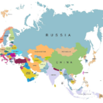 Eurasia   Worldatlas For Map Of Europe And Asia With Country Names