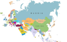Eurasia – Worldatlas for Map Of European Countries And Asia