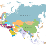 Eurasia   Worldatlas Inside Map Of Europe And Asia Countries Together