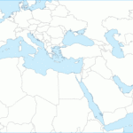 Europe And Middle East Free Editable Base Map Inside Map Of Middle East And Europe