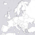 Europe Blank Map For Blank Political Map Of Europe Printable Europe Blank Map For Blank Political Map Of Europe Printable