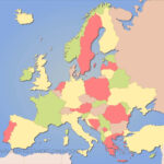 Europe Blank Map With Regard To Map Of Europe And Asia No Labels