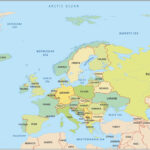 Europe Country Map   Gis Geography Pertaining To Map Of France Italy Switzerland And Austria