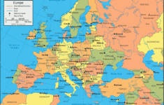 Europe Map And Satellite Image intended for Map of Europe and Asia Together