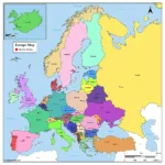 Europe Map With Countries – Europe Map Political [Pdf] In Current Map Of Europe And Asia