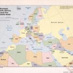 Europe, North Africa, And The Middle East. | Library Of Congress For Map Of Europe And Middle East And Asia