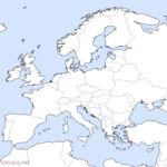 Europe Outline Maps  Freeworldmaps With Map Of Europe And Asia Outline