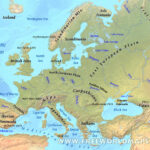 Europe Physical Map – Freeworldmaps Regarding Geographical Map Of Europe And Asia
