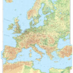 Europe Topographic | Stanfords Throughout Topographic Map Of Europe And Asia