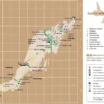 Explore Eastern Newfoundland With A Comprehensive Tourist Map In Bonavista Printable Map