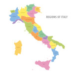 Explore Italy: Detailed Maps Of Regions And Cities With Landmarks For Map Of Italian Cities And Regions