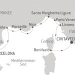 Exploring Southern France & The Italian Rivierasea Regarding Map Of South Of France And Italian Riviera