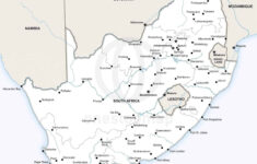 🇿🇦 Vector Map Of South Africa Political | One Stop Map throughout Free Printable Map Of South Africa