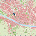 F&A Florence Map   Firenze With Street Map Of Florence Italy