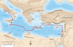 Faith Bible Church: St. Paul, Mn > Maps Of Paul'S Journeys with Printable Map of Paul&amp;#039;s Journey to Rome