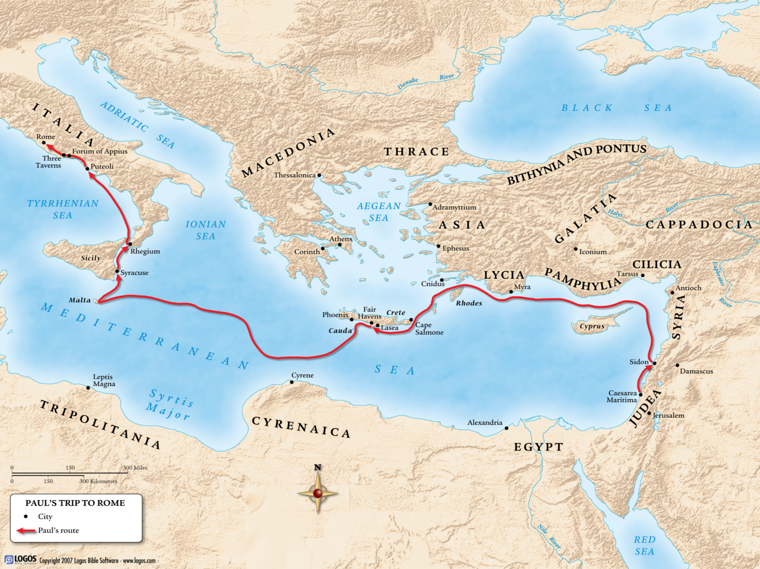 Faith Bible Church: St. Paul, Mn &amp;gt; Maps Of Paul&amp;#039;S Journeys with Printable Map of Paul&amp;amp;#039;s Missionary Journeys