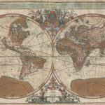 File:1691 Sanson Map Of The World On Hemisphere Projection Pertaining To Historical Jesuit Maps Of Europe And Asia
