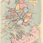 File:a New Map Of England & France.   The French Invasion; Or John With Map Of Scotland And England And France
