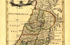 File:an Accurate Map Of The Holy Land Divided Into The Xii Tribes intended for Free Printable Map of the Holy Land