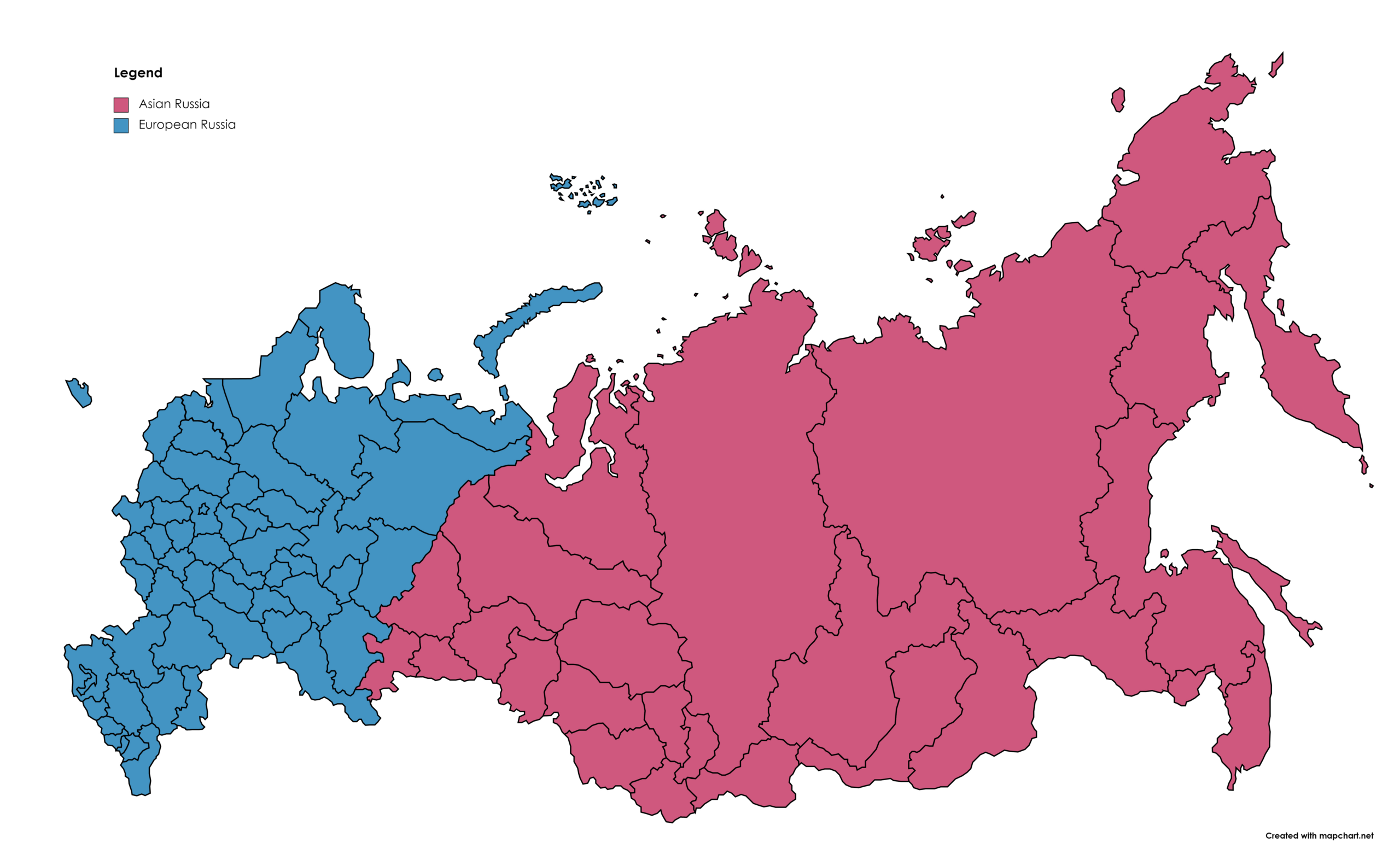 File:asian And European Russia - Wikimedia Commons with regard to Map of Russia Asia and Europe