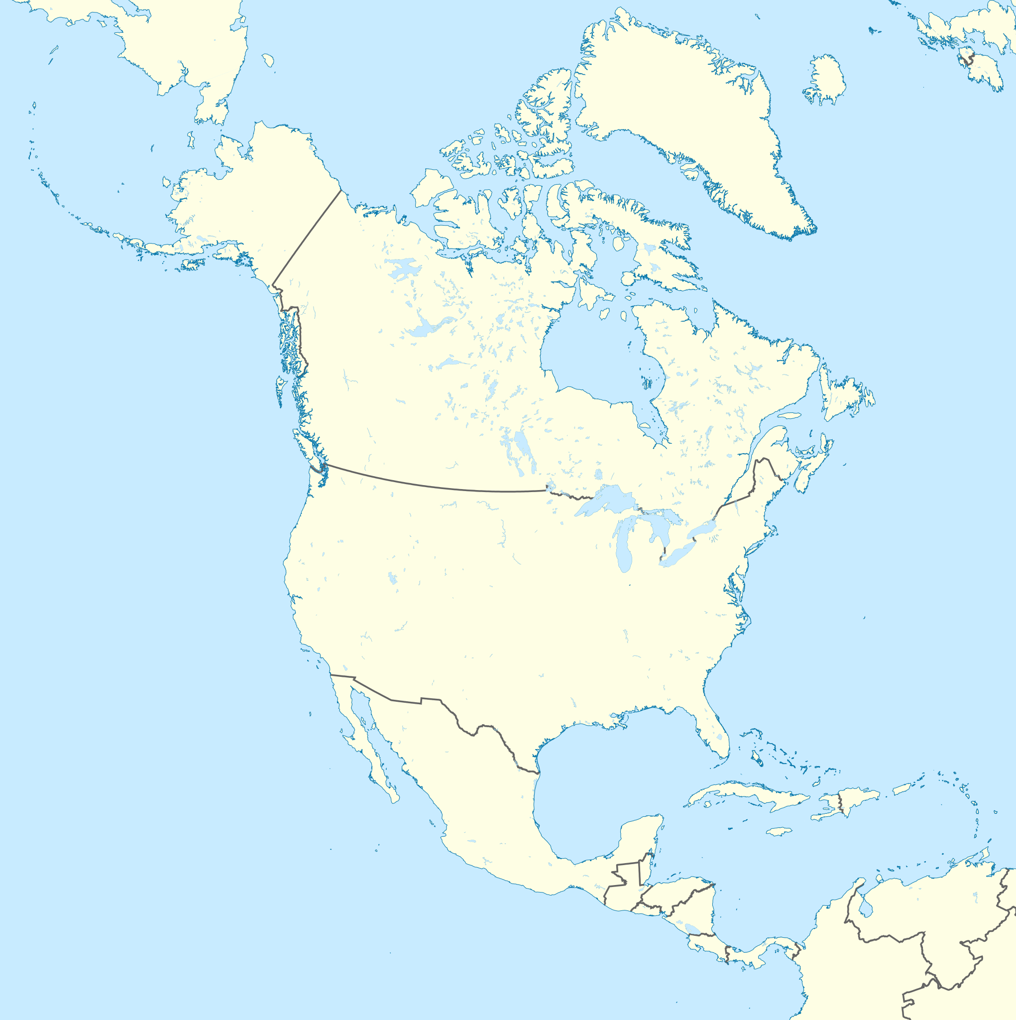 File:blank In North America (-Mini Map -Rivers).Svg - Wikimedia throughout Map of North America Blank Printable