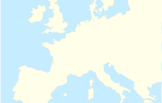 File:blank Map Western Europe Without Borders Atelier Graphique inside Blank Map Of Western Europe Printable