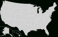 File:blank Us Map (States Only).Svg - Wikimedia Commons with regard to Blank Map of the United States Printable Free