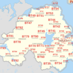 File:bt Postcode Area Map.svg   Wikimedia Commons Intended For Free Printable Postcode Map Of Northern Ireland