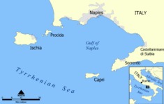 File:capri And Ischia Map - Wikimedia Commons throughout Island Of Ischia Italy Map
