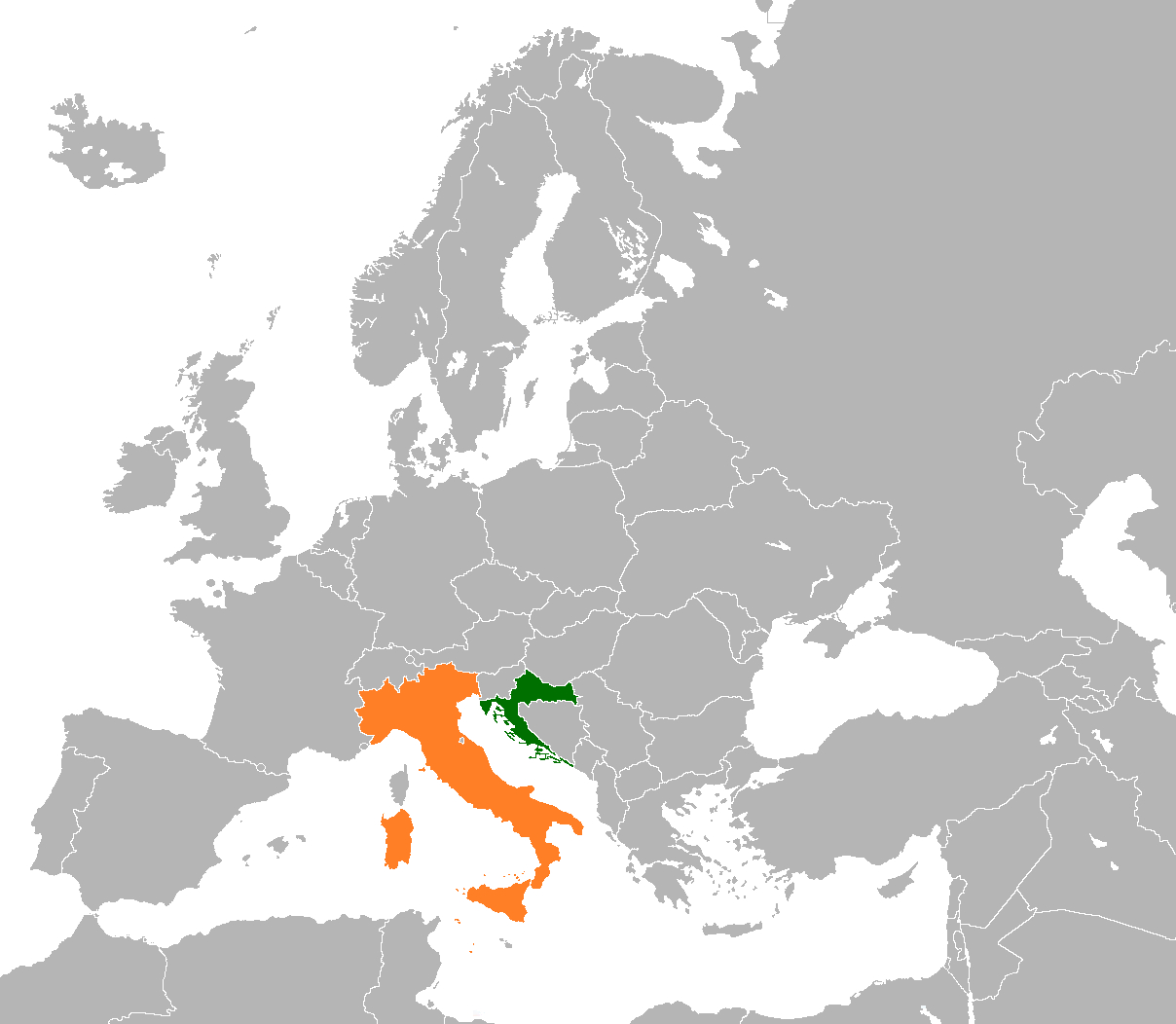 File:croatia Italy Locator - Wikimedia Commons with regard to Map Of Croatia And Italy