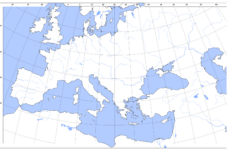 File:europe Outline Map - Wikimedia Commons in Printable Blank Map of Mediterranean