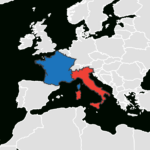 File:france Italy Map.svg   Wikipedia Throughout Map Of France And Italy