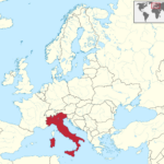 File:italy In Europe.svg   Wikimedia Commons Intended For Map Of Europe And Italy