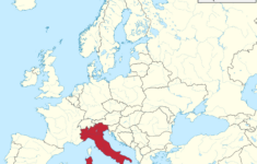 File:italy In Europe.svg - Wikimedia Commons intended for Map of Europe and Italy